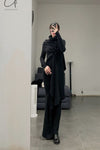 Marc le bihan long net eye skirt 2752 black